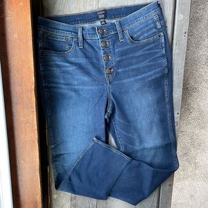 J Crew High Rise vintage straight jeans | size 32